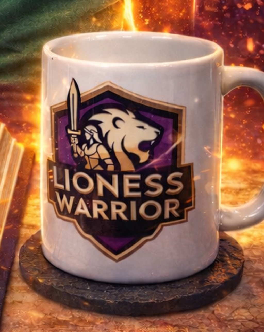 Lioness Warrior Coffee Mug